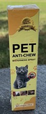 Cat Dog Pet Anti-Chew Bitterness Spray 6.17oz EXP 4/2027, Sealed Box