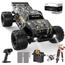 DEERC RC Monster Truck 1/16 4WD 40KPH Remote Control Car Off-Road 2 Batteries