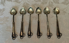 Lot 6 vintage silverplated Tea Cocktail Stirrers Barware