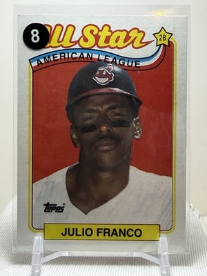 1989 Topps Julio Franco #398