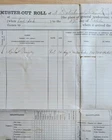 1864 Civil War Muster-Out Roll 30th Regiment WI Infantry- Michael Donnelly