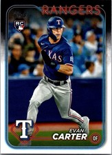 2024 Topps Series 1 Baseball Evan Carter RC #280
