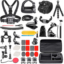 50 in 1 Action Camera Accessory Kit Compatible with Gopro Hero 12 11 10 9, DJI O