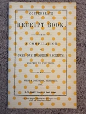 Confederate Receipt Book: A Compilation of Over 100 Receipts, Adapted to Times