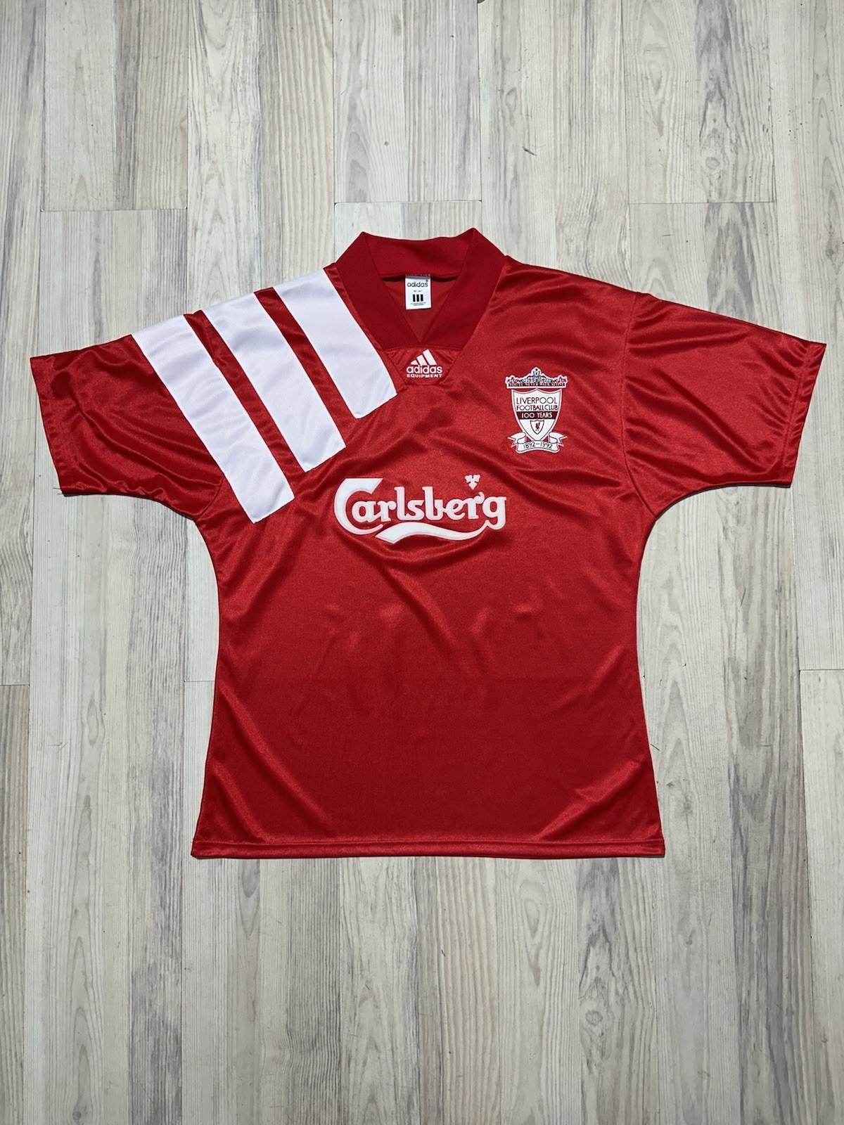 Vtg Adidas Equipment Liverpool 1992-1993 Football Shirt SOCCER