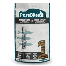 PureBites Minnows Freeze Dried Treats for Cats 1.09 Ounces
