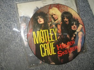 MOTLEY CRUE Helter Skelter LP ピクチャレコード Mötley Crüe - Helter Skelter - PICTURE DISC 1984 Elektra, VG+/EX