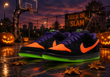 MEN - Size US 7- 12 SB DUNK Low Night of Mischief Halloween BQ6817-006