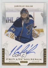 2011-12 Panini Titanium Private Signings Jaroslav Halak #JH Auto 05u8