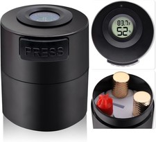 Eyelash Glue Storage Container with Digital Display, Temperature and Humidity