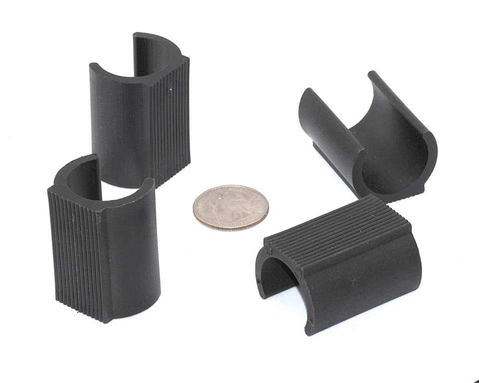 1" U Shaped Chair Leg Glides Floor for Furniture Office Chairs Trampolines BBQ - Image 2 of 4