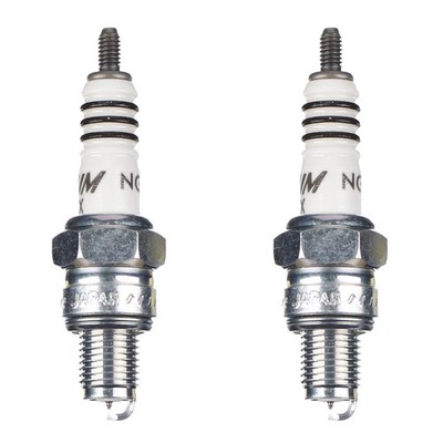 NGK Zündkerze CR7HIX Iridium 7544 2er Set (für: Beeline Veloce QT001 09-13 )