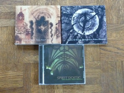 Steve Roach/Vidna Obmana: ''Spirit Dome/Cavern Sirens/Well of Souls'' 3 CD Lot(NM)