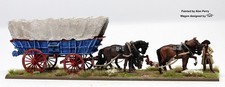 28mm AWI Conestoga Wagon Perry Miniatures Met...