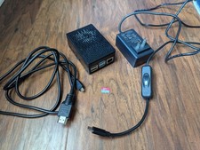 Raspberry Pi 4 Model B with Case, Fan, Power Adapter, and 64GB SD Card Tested