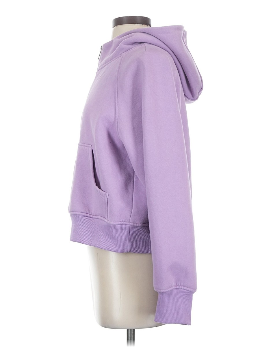 Automet Women Purple Pullover Hoodie S View 4
