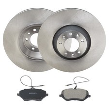 RIDEX Bremsenset Vorne Bremsscheiben Beläge passend für PEUGEOT 407 SW (6E)