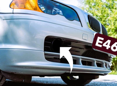 Luftführung Bremsenkühlung für BMW E46 ohne M Paket Trichter Set Brake Cooling - Bild 1 von 4