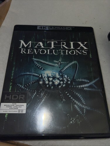 The Matrix Revolutions 4K UHD Blu-ray 2 Disc