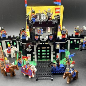 6085 LEGO Black Knights Black Monarch's Castle Complete Inst, Extra Siege Tower