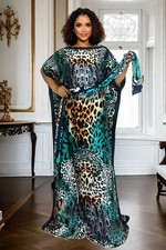 Plus Size Dress Print Casual Party Dress Elegant Long Gown,Wedding Dress