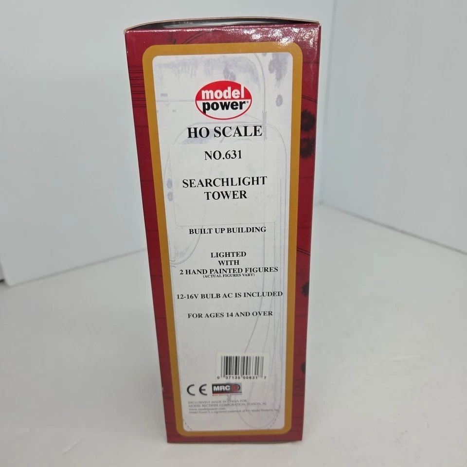 Model Power 630 HO Scale Flashing Search Light Tower NIB - Image 2 of 4