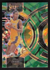 2024 Panini Select WNBA #141 Lisa Leslie Green Ice Prizms