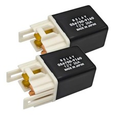 056700-9160 Air Conditioning Relay Pack of 2 - 4-Pin DC12V 30A Waterproof
