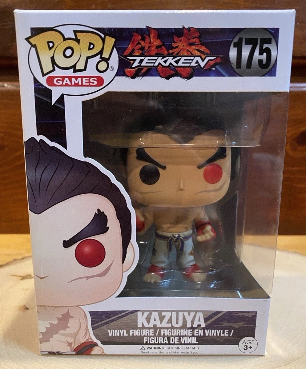 Funko Pop! Kazuya Mishima #175 Tekken Vaulted w/ Pop Protector