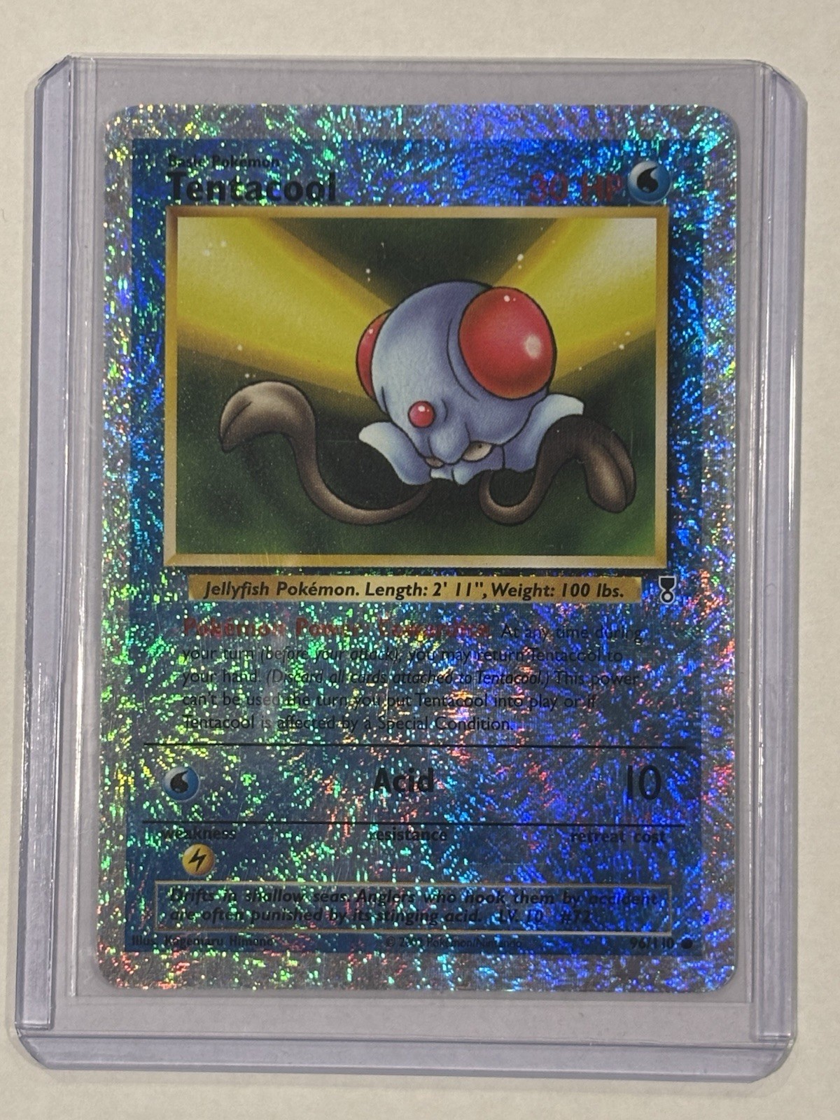 Tentacool 96/110 Legendary Collection Reverse Holo - Rare - NM
