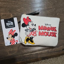 Disney Minnie Mouse Zip Top Coin Purse Primark NEW