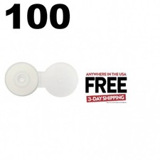 100 Clear MINI 8cm ClamShell CD DVD Case  1-3 DAYS