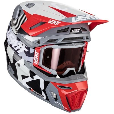 Leatt 2024 Moto 8.5 Composite Helmet With 5.5 Velocity Goggles