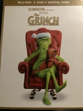 The Grinch Blu-ray/dvd Combo With Slipcover (no Digital) Unused And Pristine