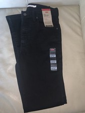 Levi's Women's 725 High-Rise Bootcut Jeans - Black 30W 32L Midweight Denim,