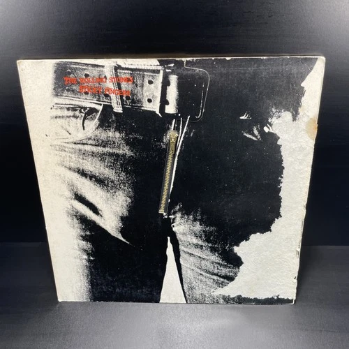 The Rolling Stones - Sticky Fingers Vinyl LP - COC 59100 1971 working zipper