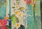 JUDY SCHROEDER, Moorea, French Polynesia, Papetoai Church, Watercolor / Collage — photo 6