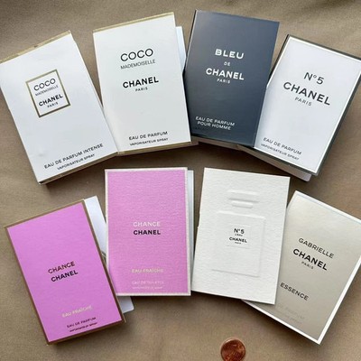Chanel Fragrance Mini Sample   Multiple Scents Available   Brand New