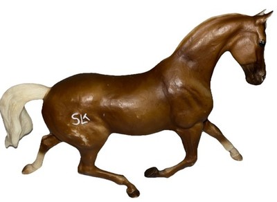 Breyer Horse #702397 Kokopelli s Gold Palomino Misty s Twilight State Line Tack 