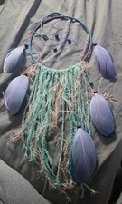 Purple And Blue Dream Catcher