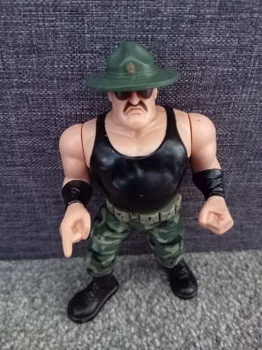 Hasbro WWF Sgt. Slaughter 1991 Action Figure Serie...