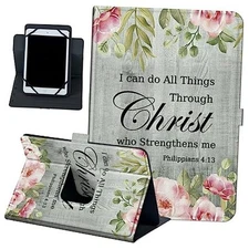 Universal 10.0 Universal 9.6-10.5" Tablet Case Bible Verse Philippians 4-13