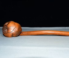 Exquisite Small Leaf Boxwood Ruyi Ornament