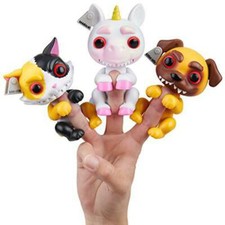 WowWee Grimlings - Pug - - Unicorn - - Cat -Interactive Animal Toy