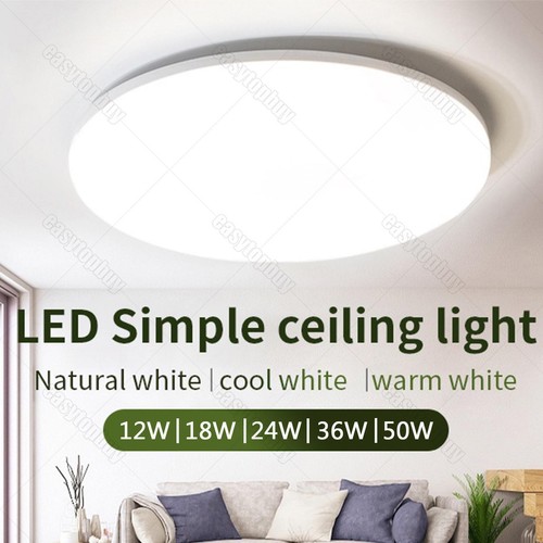 12W-50W Kaltes Weiß LED Deckenleuchte Deckenlampe Badezimmer Küche Flur lampe DE - Bild 8 von 40