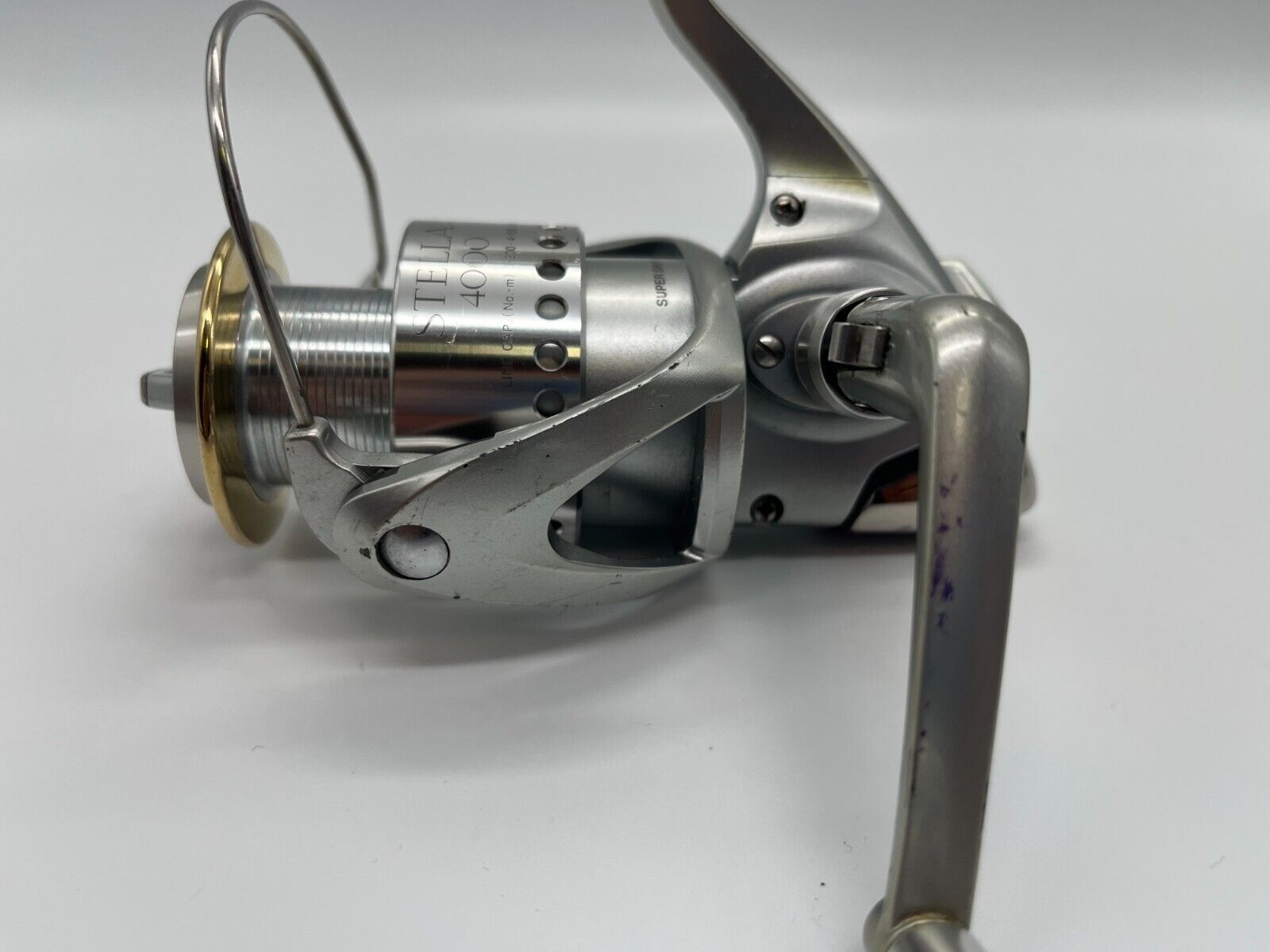 Shimano 98 STELLA 4000 w/ Custom Knob Saltwater Reel From Japan 10477