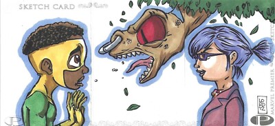 2012 Marvel Premier Sketch - Lord Mesa 3-Panel