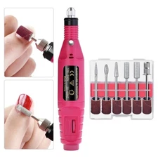 Taladro para Uñas Electric Nail File Drill Manicure Tool Pedicure Machine