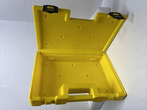 Estuche de almacenamiento Fisher Price Construx amarillo vintage hecho en EE. UU. 16x11" - Imagen 8 de 8