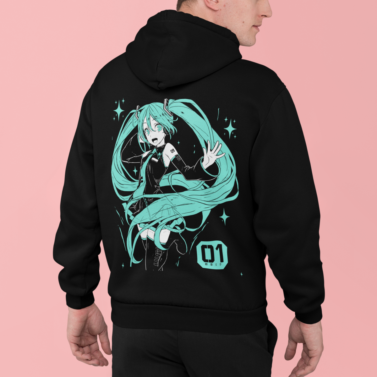 Hatsune Miku Hoodie Anime Girl Kawaii Project Diva Vocaloid Hatsune Miku Hoodie Anime Girl Kawaii Project Diva Vocaloid